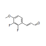 (E)-3-(2,3-Difluoro-4-methoxyphenyl)acrylaldehyde