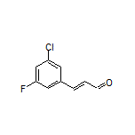 (E)-3-(3-Chloro-5-fluorophenyl)acrylaldehyde