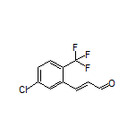 (E)-3-[5-Chloro-2-(trifluoromethyl)phenyl]acrylaldehyde