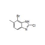 7-Bromo-2-chloro-6-methyl-1H-benzimidazole