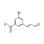 (E)-3-(3-Bromo-5-nitrophenyl)acrylaldehyde