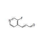 (E)-3-(3-Fluoropyridin-4-yl)acrylaldehyde