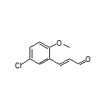 (E)-3-(5-Chloro-2-methoxyphenyl)acrylaldehyde