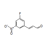 (E)-3-(3-Fluoro-5-nitrophenyl)acrylaldehyde