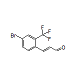 (E)-3-[4-Bromo-2-(trifluoromethyl)phenyl]acrylaldehyde