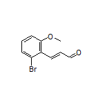 (E)-3-(2-Bromo-6-methoxyphenyl)acrylaldehyde