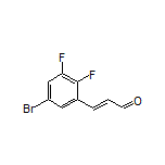 (E)-3-(5-Bromo-2,3-difluorophenyl)acrylaldehyde