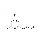 (E)-3-(3-Fluoro-5-methylphenyl)acrylaldehyde