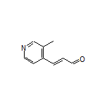 (E)-3-(3-Methylpyridin-4-yl)acrylaldehyde