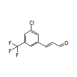 (E)-3-[3-Chloro-5-(trifluoromethyl)phenyl]acrylaldehyde