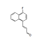 (E)-3-(4-Fluoronaphthalen-1-yl)acrylaldehyde