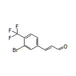 (E)-3-[3-Bromo-4-(trifluoromethyl)phenyl]acrylaldehyde