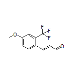 (E)-3-[4-Methoxy-2-(trifluoromethyl)phenyl]acrylaldehyde