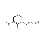 (E)-3-(2-Chloro-3-methoxyphenyl)acrylaldehyde