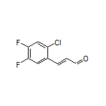 (E)-3-(2-Chloro-4,5-difluorophenyl)acrylaldehyde