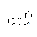 (E)-3-[2-(Benzyloxy)-4-methylphenyl]acrylaldehyde