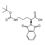 (S)-5-(Boc-amino)-2-(1,3-dioxo-2-isoindolinyl)pentanoic Acid