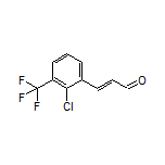 (E)-3-[2-Chloro-3-(trifluoromethyl)phenyl]acrylaldehyde