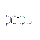 (E)-3-(4,5-Difluoro-2-methoxyphenyl)acrylaldehyde