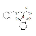 (R)-3-(Benzylthio)-2-(1,3-dioxo-2-isoindolinyl)propanoic Acid