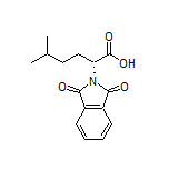 (R)-2-(1,3-Dioxo-2-isoindolinyl)-5-methylhexanoic Acid