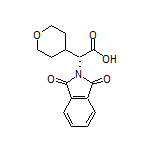 (R)-2-(1,3-Dioxo-2-isoindolinyl)-2-(4-tetrahydropyranyl)acetic Acid