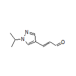 (E)-3-(1-Isopropyl-1H-pyrazol-4-yl)acrylaldehyde