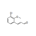 (E)-3-(3-Chloro-2-methoxyphenyl)acrylaldehyde