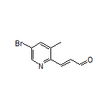 (E)-3-(5-Bromo-3-methylpyridin-2-yl)acrylaldehyde