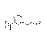 (E)-3-[2-(Trifluoromethyl)pyridin-4-yl]acrylaldehyde