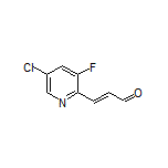 (E)-3-(5-Chloro-3-fluoropyridin-2-yl)acrylaldehyde