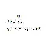 (E)-3-(3-Chloro-4,5-dimethoxyphenyl)acrylaldehyde