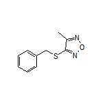 3-(Benzylthio)-4-methyl-1,2,5-oxadiazole