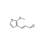 (E)-3-(2-Methoxythiophen-3-yl)acrylaldehyde