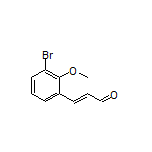 (E)-3-(3-Bromo-2-methoxyphenyl)acrylaldehyde