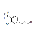 (E)-3-[3-Chloro-4-(trifluoromethyl)phenyl]acrylaldehyde