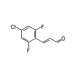 (E)-3-(4-Chloro-2,6-difluorophenyl)acrylaldehyde