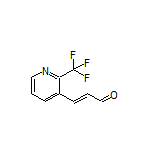 (E)-3-[2-(Trifluoromethyl)pyridin-3-yl]acrylaldehyde