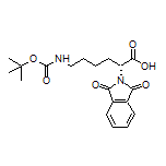 (R)-6-(Boc-amino)-2-(1,3-dioxo-2-isoindolinyl)hexanoic Acid