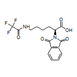 (S)-2-(1,3-Dioxo-2-isoindolinyl)-6-(2,2,2-trifluoroacetamido)hexanoic Acid