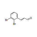 (E)-3-(2,3-Dibromophenyl)acrylaldehyde