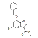 Methyl 7-(Benzyloxy)-5-bromobenzofuran-3-carboxylate