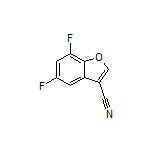 5,7-Difluorobenzofuran-3-carbonitrile