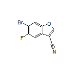 6-Bromo-5-fluorobenzofuran-3-carbonitrile