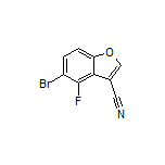 5-Bromo-4-fluorobenzofuran-3-carbonitrile