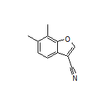 6,7-Dimethylbenzofuran-3-carbonitrile