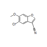 5-Chloro-6-methoxybenzofuran-3-carbonitrile