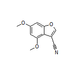 4,6-Dimethoxybenzofuran-3-carbonitrile