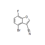 4-Bromo-7-fluorobenzofuran-3-carbonitrile