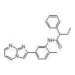 N-[5-(Imidazo[1,2-a]pyrimidin-2-yl)-2-methylphenyl]-2-phenylbutanamide